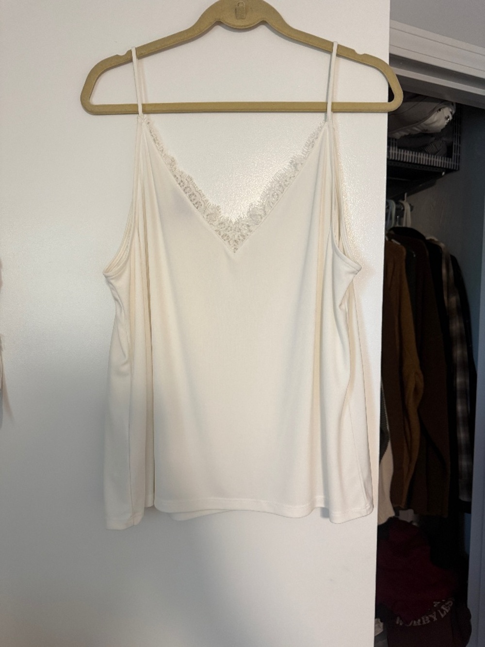 H&M Lace Trim Camisole Top - NWOT